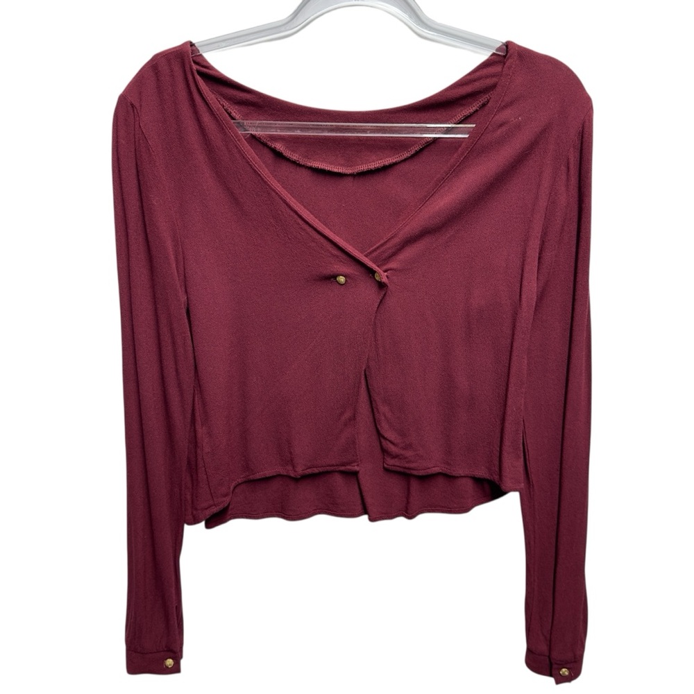 Pure Rayon Gauze Knit Blouse Cardigan Crop Bolero Shrug Coverup